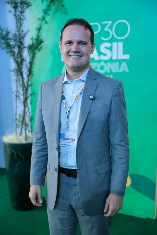 Secretário Júlio Pinheiro na COP30